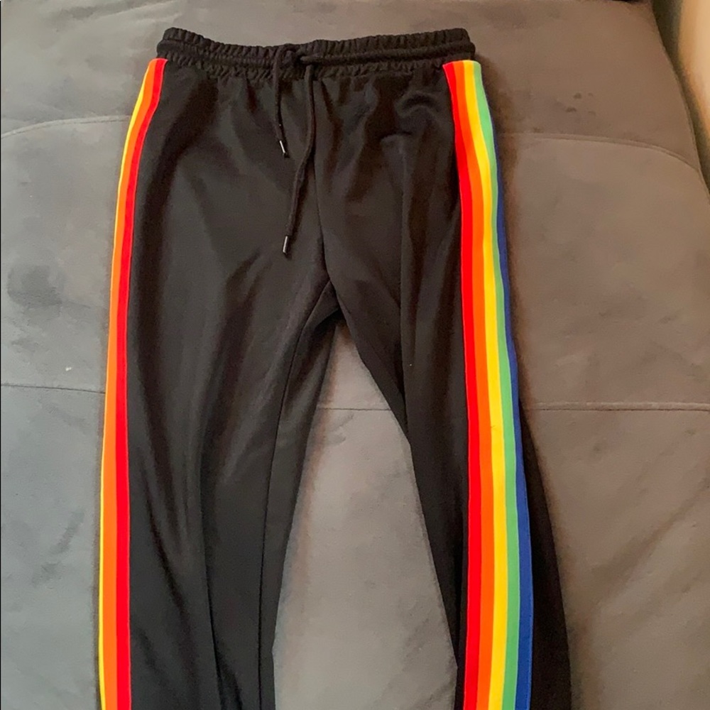 Striped joggers